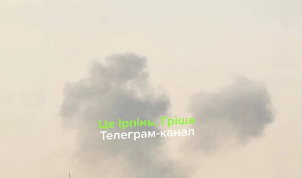 Дим у небі над Білогородською громадою