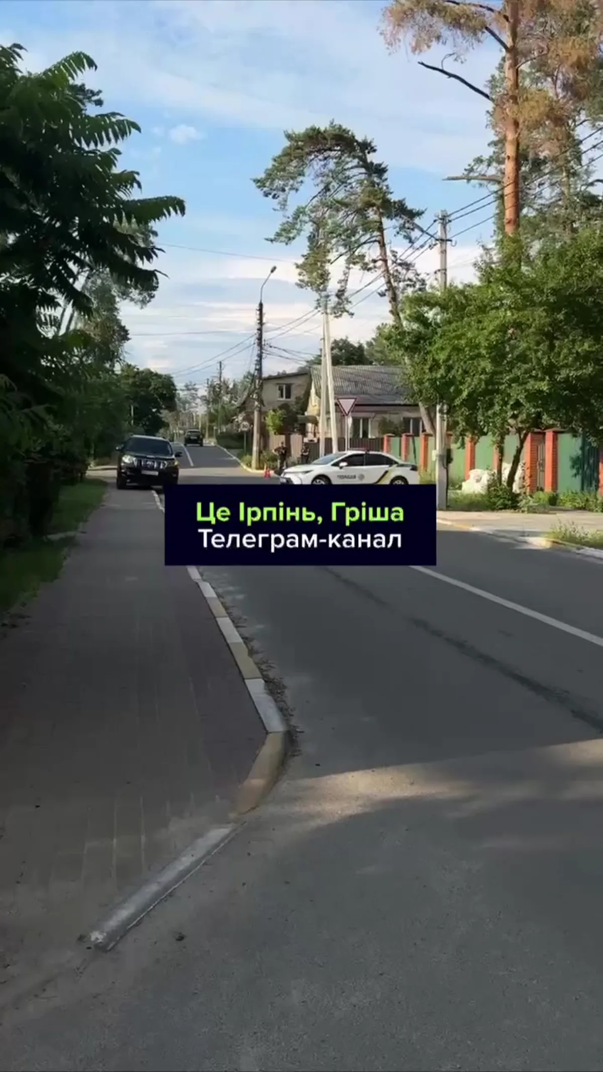 Вулиця з припаркованими автомобілями та будинками